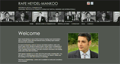 Desktop Screenshot of heydel-mankoo.com